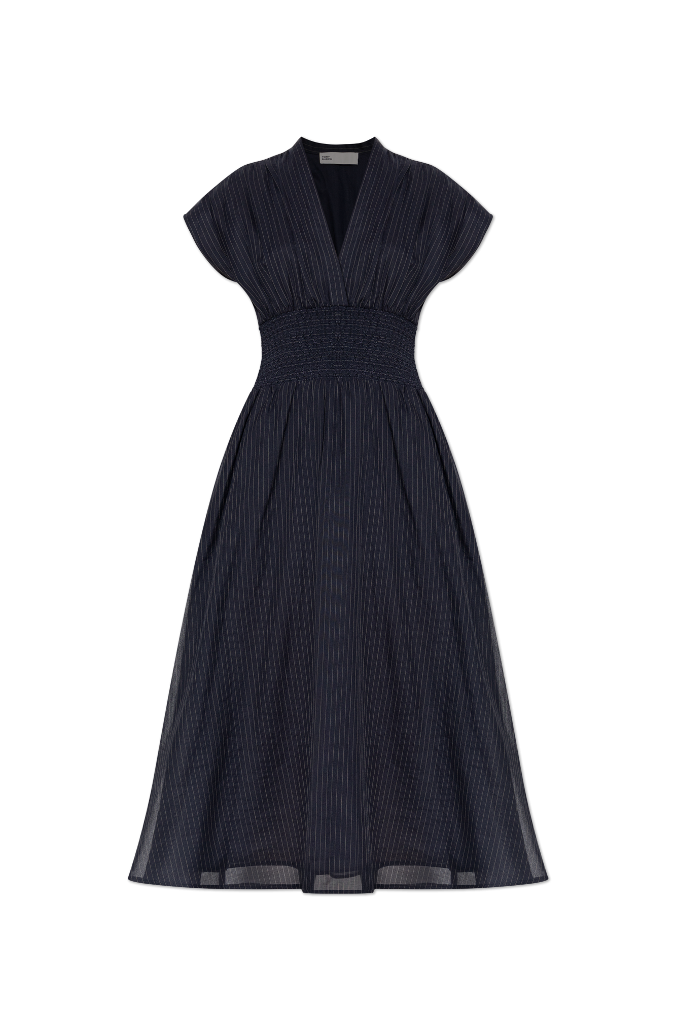 Wide Stripe Long Dress: Women's Designer Coverups | Tory Burch
